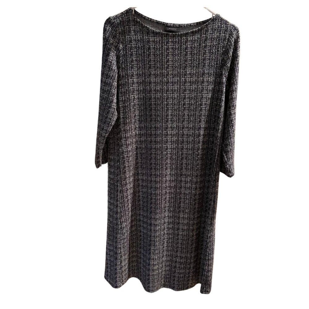 J.Jill Wearever | Office, Career  | Black & White Knit Dress | XS